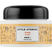 Alfaparf Style Stories Funk Clay 100 ml – güclü fiksasiyalı mat saç gili
