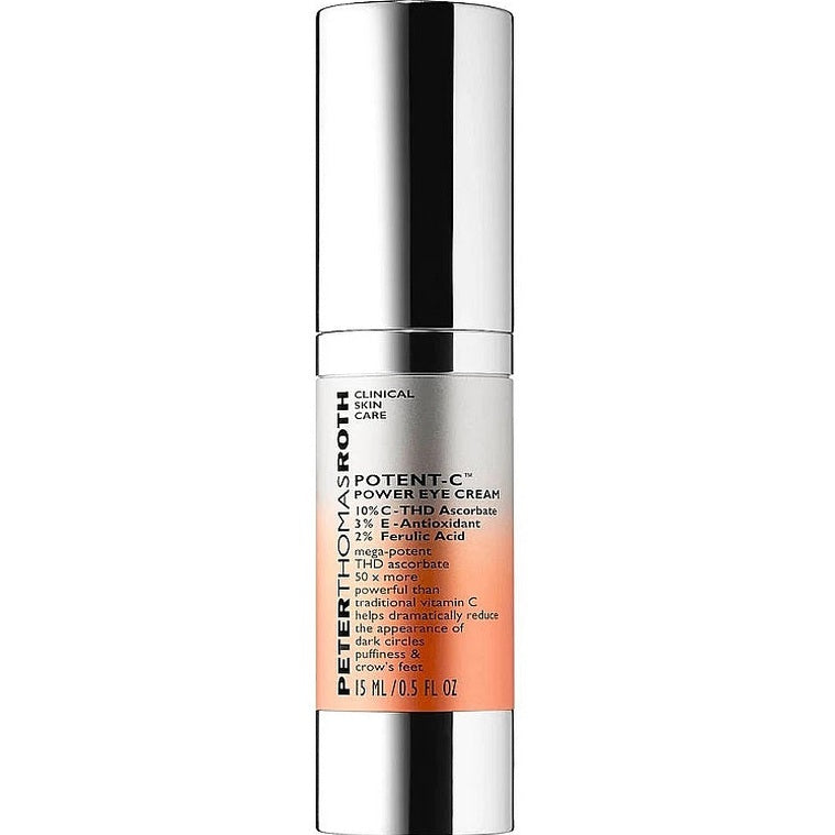 Peter Thomas Roth Potent-C Power Eye Cream 15 ml göz ətrafı üçün C vitamini tərkibli parlaqlaşdırıcı krem