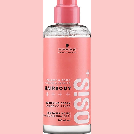 Schwarzkopf Osis+ Hairbody 200 ml – həcm və dolğunluq verən bədənləşdirici sprey (incə saçlar)
