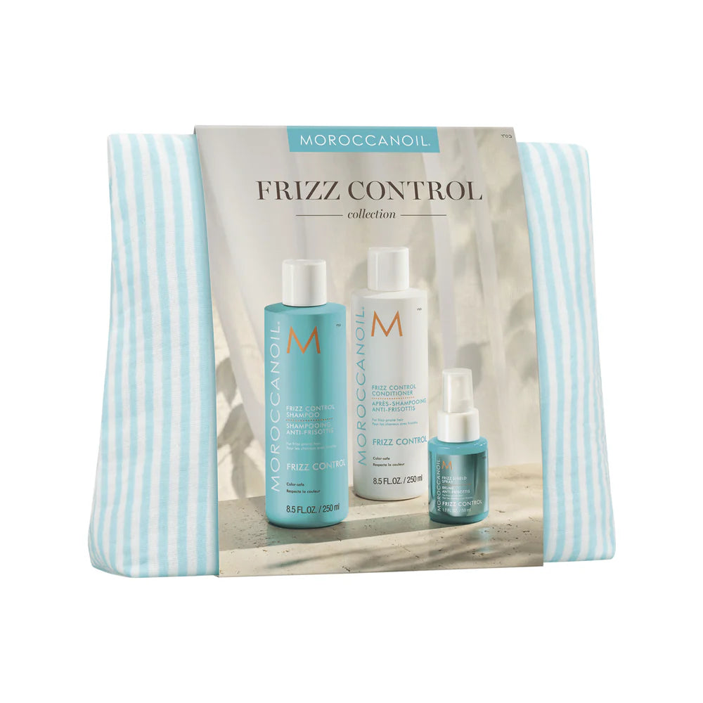 Moroccanoil Qabarmaya Qarşı Saç Baxımı Dəsti 250 ml + 250 ml + 50 ml