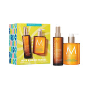 Moroccanoil Ultra-Light Saç Və Əl Baxımı Dəsti 100 ml və 360 ml incə saçlar üçün argan yağlı baxım və əl yuma vasitəsi