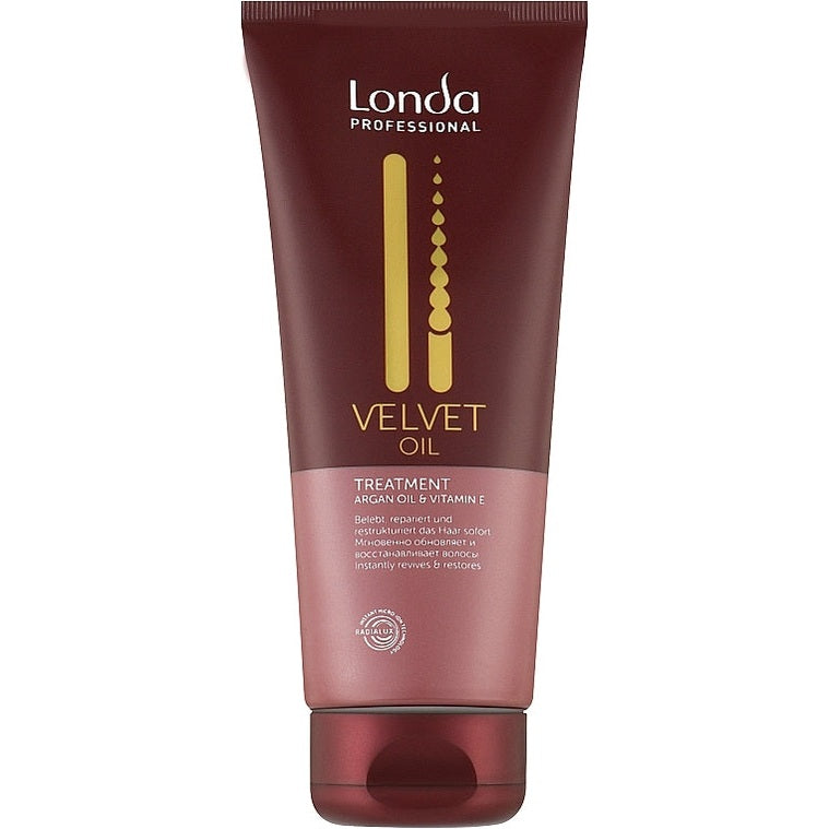 Londa Professional Velvet Oil Treatment 150 ml – Arqan yağı və E vitamini ilə bərpaedici saç maskası

