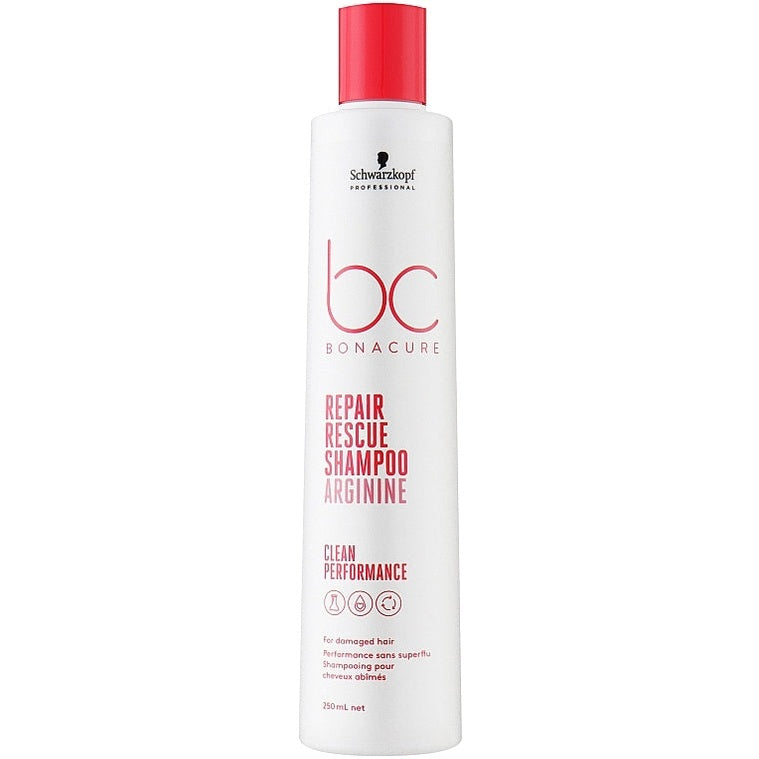 Schwarzkopf Professional BC Bonacure Repair Rescue Shampoo Arginine 250 ml – zədələnmiş saçlar üçün şampun
