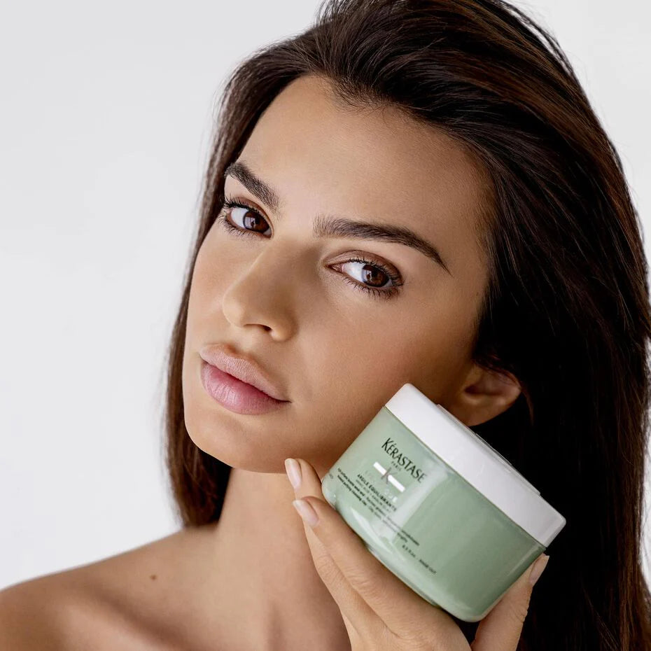 Kérastase Specifique Argile Équilibrante 250 ml – Yağlı köklər və həssas uclar üçün gil maska