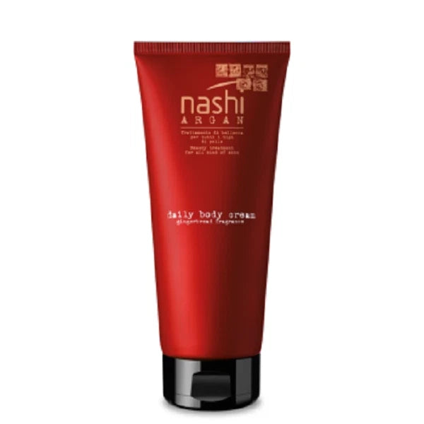 Nashi Argan Bədən Kremi 200 ml – gündəlik nəmləndirici, gingerbread ətirli
