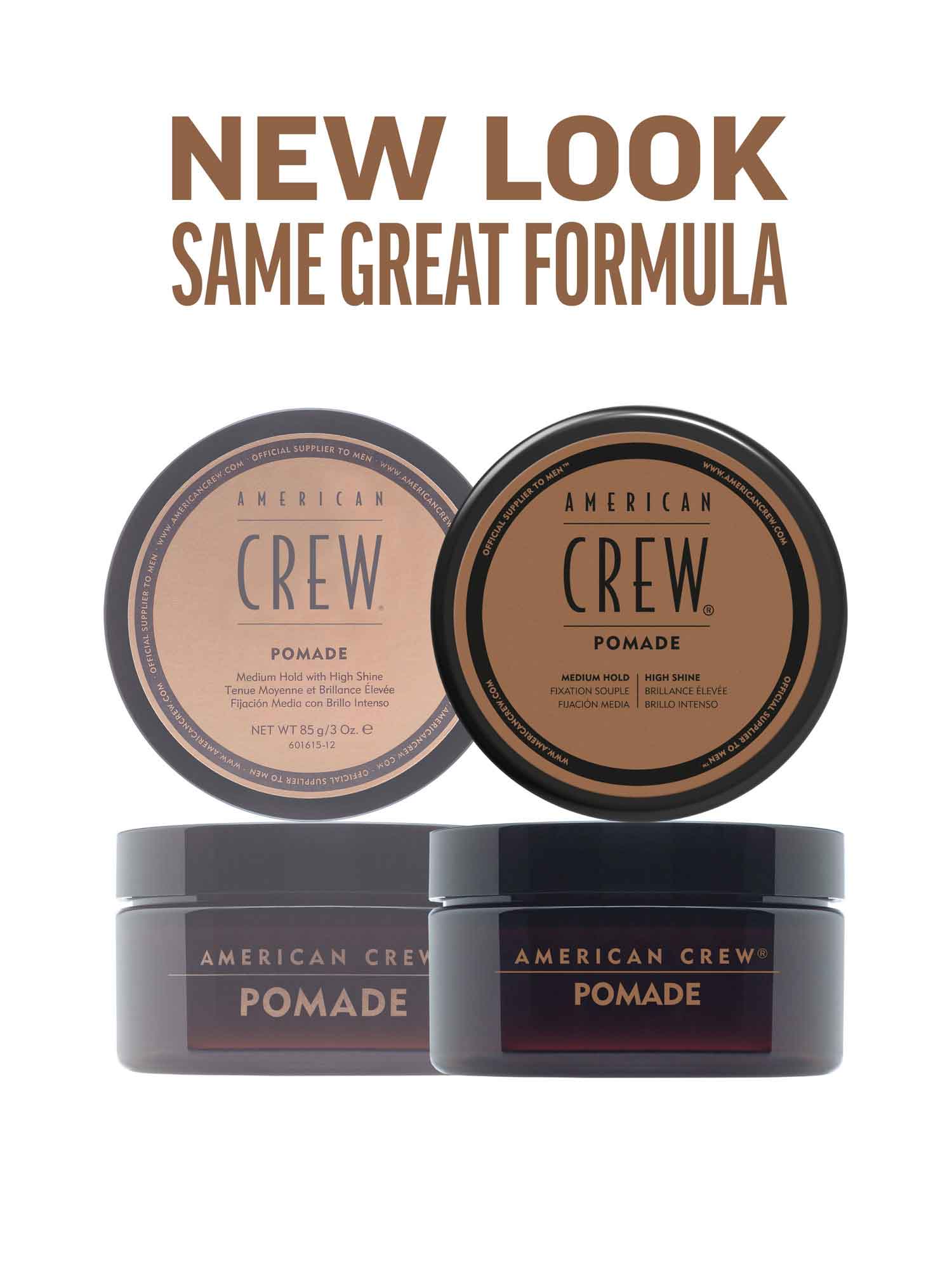 American Crew Pomade orta fiksasiyalı parlaq saç pomadası 85 g