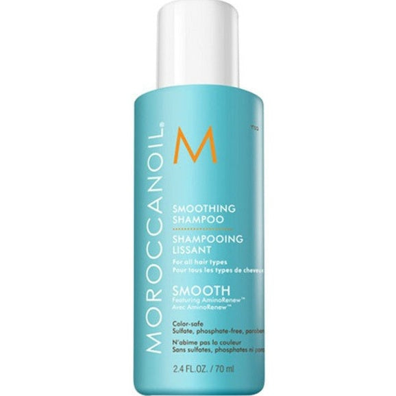 Moroccanoil Smoothing Shampoo 70 ml – hamarlaşdırıcı, anti-frizz şampun (Daraq Store)
