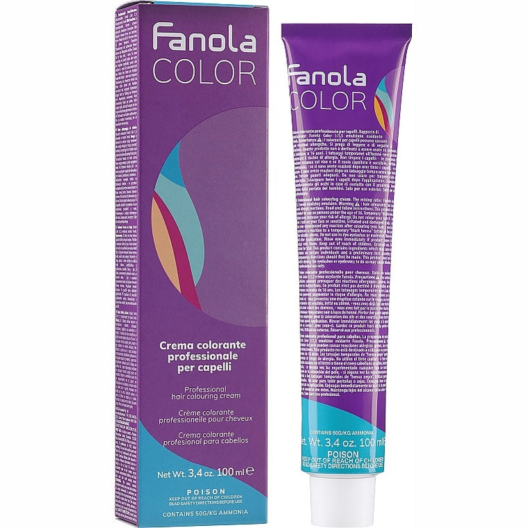 3) Alt Text
Fanola Color peşəkar saç boyası kremi 100 ml, qalıcı rəng və parıltı
