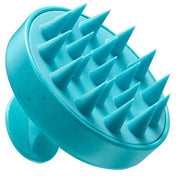 Moroccanoil Scalp Massage Brush – silikon baş dərisi masaj darağı, türkuaz (Daraq Store)
