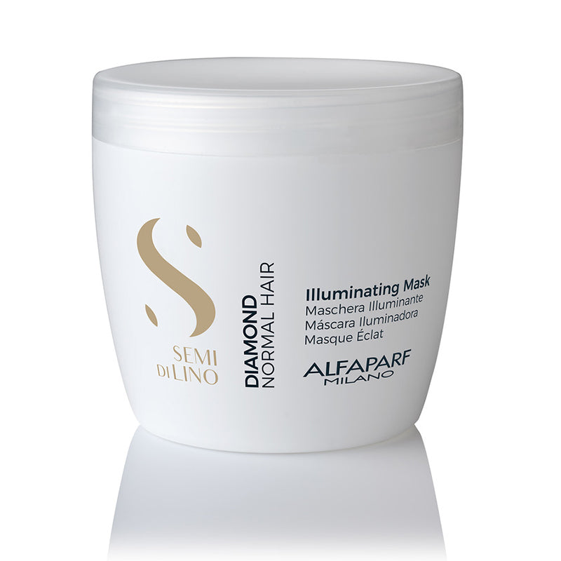 Alfaparf Milano Semi Di Lino Diamond Illuminating Mask 200 ml – Shine Hair Mask