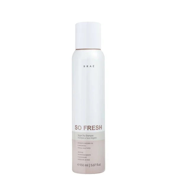 BRAÉ So Fresh Vegan Dry Shampoo 150 ml yağlı saçlar üçün quru şampun