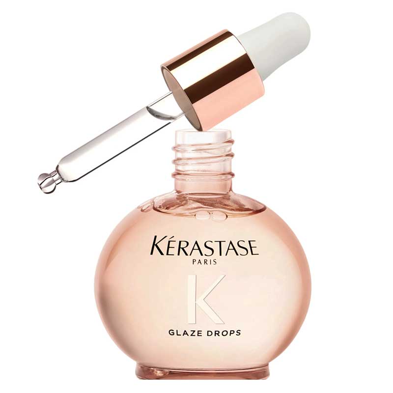 Kérastase Gloss Absolu Glaze Drops 45ml – Yabanı gül yağı ilə parlaq saç yağı
