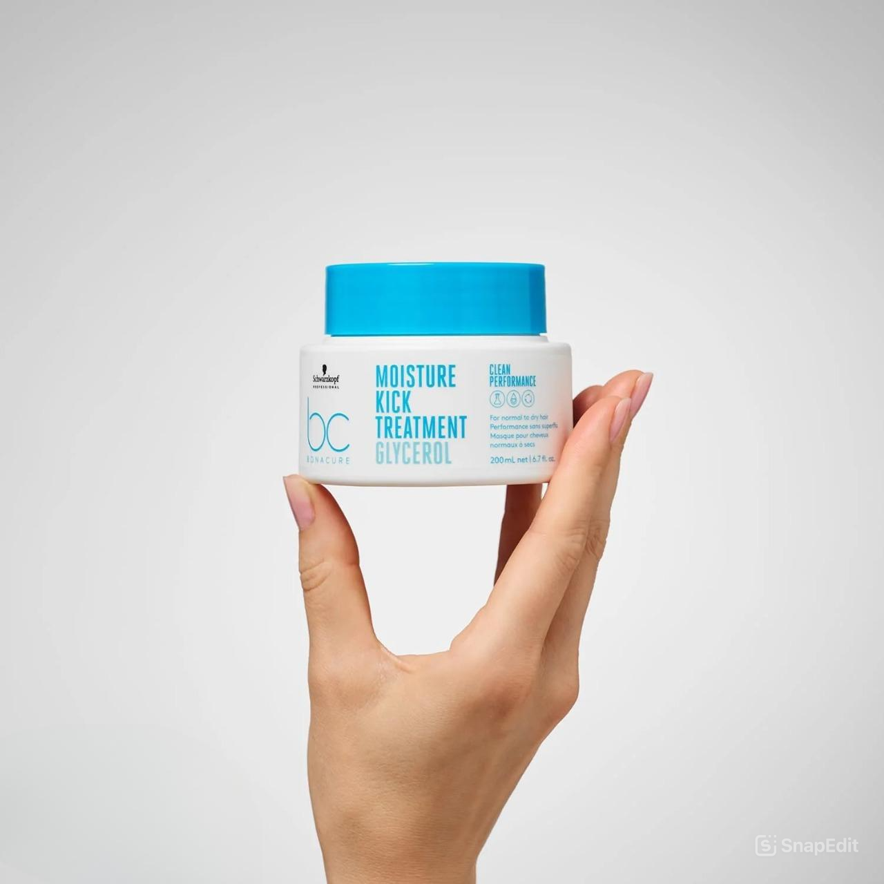 Schwarzkopf BC Bonacure Moisture Kick Treatment Glycerol 200 ml hydrating hair mask