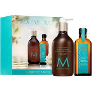 Moroccanoil Dream Duo Set – Body Lotion və Treatment saç yağı hədiyyə dəsti (Daraq Store)
