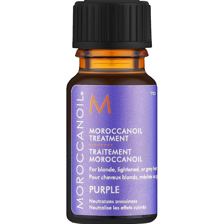 Moroccanoil Treatment Purple 25 ml – brassy tonları neytrallaşdıran purple konsentrat
