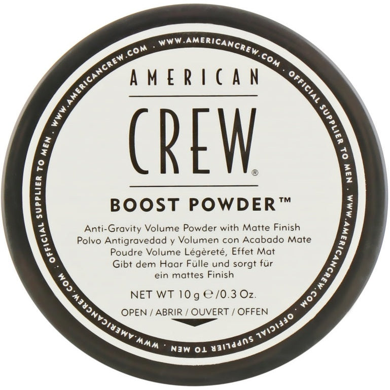 American Crew Boost Powder saç üçün həcm verən mat pudra 10 g / 20 g