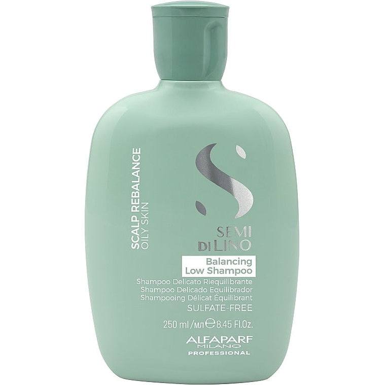 Alfaparf Semi Di Lino Scalp Rebalance Low Shampoo 250 ml – yağlı baş dərisi üçün şampun (Daraq Store)
