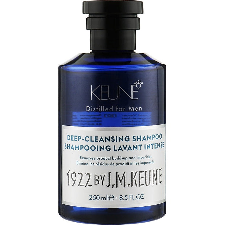 Keune 1922 Deep Cleansing Shampoo 250 ml – kişilər üçün dərin təmizləyici şampun
