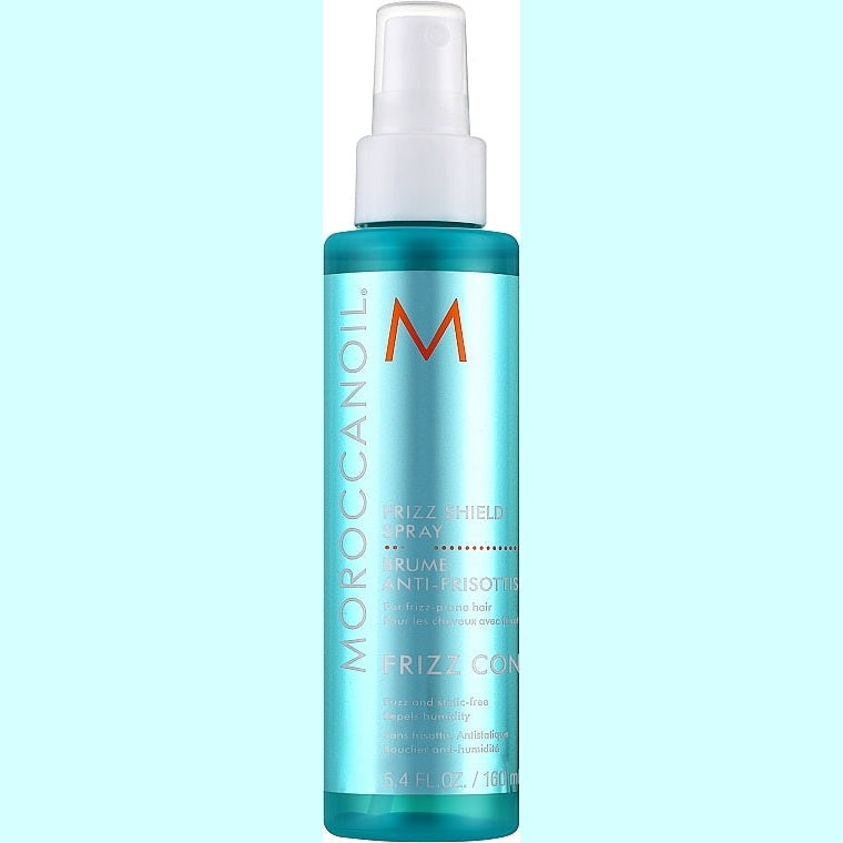 Moroccanoil Frizz Shield Spray 160 ml – saçlara rütubət bloklayan və frizz-i azaldan spreydir
