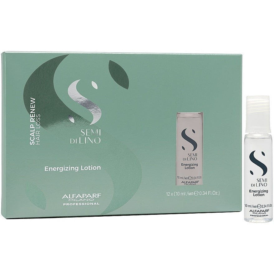 Alfaparf Semi Di Lino Scalp Renew Energizing Lotion 12×10 ml – saç tökülməsinə qarşı baş dərisi losyonu (Daraq Store)
