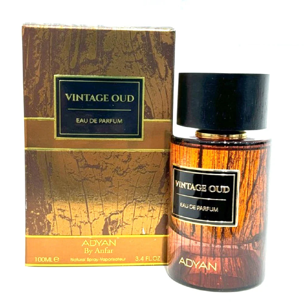 ADYAN Vintage Oud EDP 100ml perfume bottle and box
