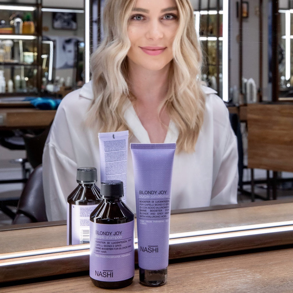 Nashi Blondy Joy Sarı Saçlar Üçün Purple Şampun 250 ml