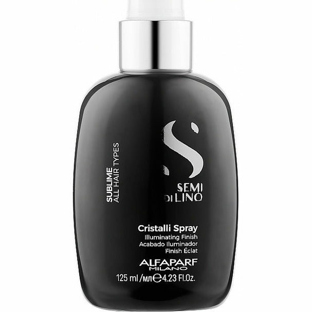 Alfaparf Semi di Lino Sublime Cristalli Spray 125 ml – saçlara parıltı verən finiş spreyi (Daraq Store, Bakı)
