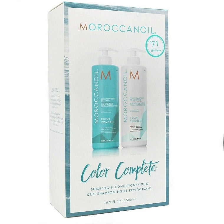 Moroccanoil Color Complete Duo – şampun və kondisioner boyalı saçlar üçün, 2x500 ml (Daraq Store)
