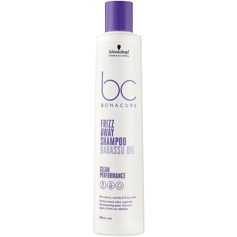 Schwarzkopf Bonacure Frizz Away Shampoo 250 ml qabariq saclar ucun şampun
