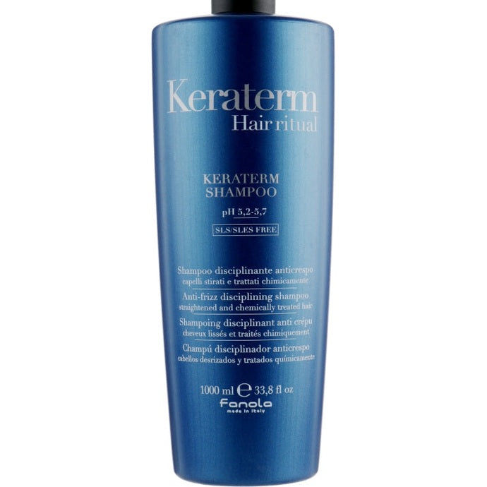 Fanola Keraterm Hair Ritual Shampoo 300 ml – Düzləşdirici və Qidalandırıcı Şampun