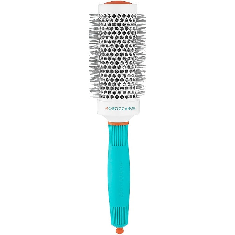 Moroccanoil Round Thermal Brush 55 mm – keramika barrelı və antistatik tükləri ilə həcm verən fırça
