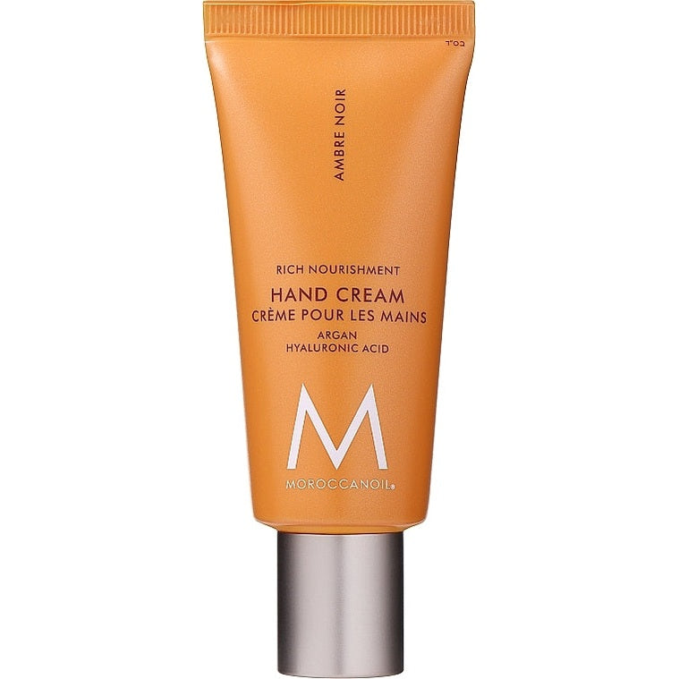Moroccanoil Ambre Noir Hand Cream 40 ml – argan yağı və hialuron turşusu ilə zənginləşdirilmiş əl kremi
