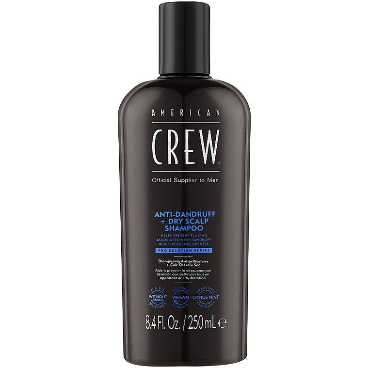 American Crew kəpəyə qarşı quru baş dərisi üçün şampun 250 ml