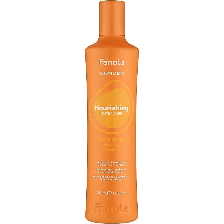Fanola Wonder Nourishing Extra Care kondisioner 350 ml – quru və zədələnmiş saçlar üçün
