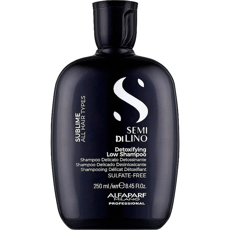 Alfaparf Semi Di Lino Detoxifying Low Shampoo 250 ml – sulfatsız detox şampun (Daraq Store, Bakı)
