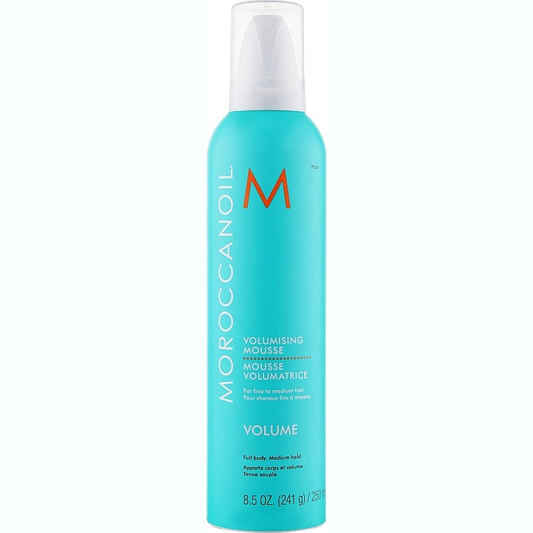 Moroccanoil Volumising Mousse 250 ml – İnce Saçlara Dolğun Həcm & Yüngül Tutuş Köpük
