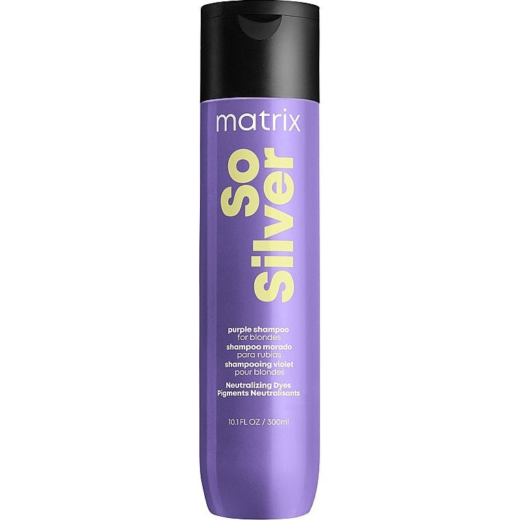 Matrix So Silver Purple Shampoo 300 ml – sarılıq neytrallaşdıran bənövşəyi şampun

