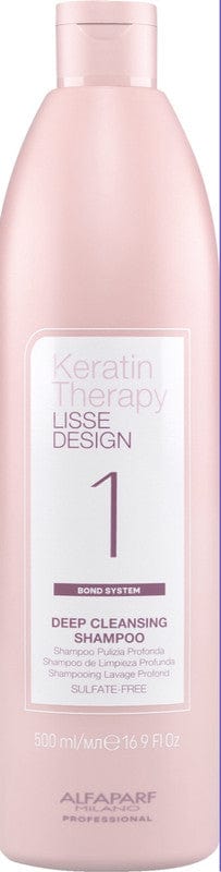 Шампунь для глубокого очищения Alfaparf Keratin Therapy Lisse Design 500 ml