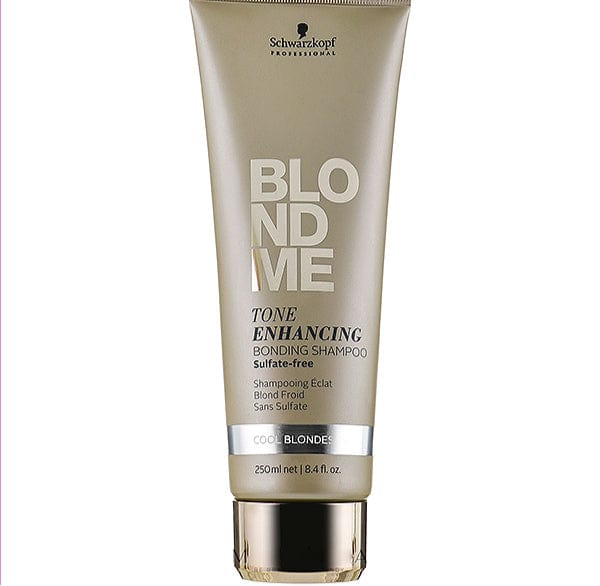 Bonding shampoo for cool shades of blonde - schwarzkopf professional blondme tone enhancing bonding shampoo cool blondes