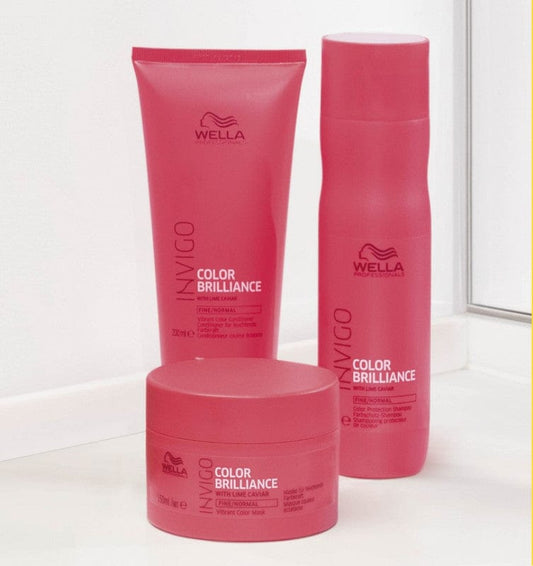 Wella professionals шампунь для окрашенных жестких волос invigo color brilliance coarse shampoo, 250 мл
