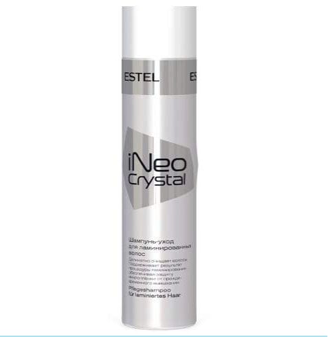 Шампунь -уход для ламинированных волос ineo-crystal estel 250 мл