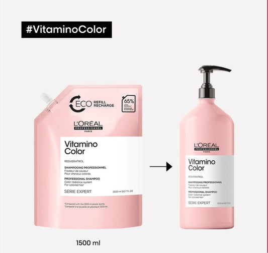 Крем-кондиционер для окрашенных волос l'oreal vitamino color 750 мл