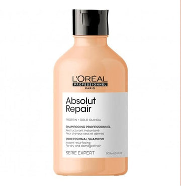 Shampoo for intensive repair of damaged hair l'oreal professionnel serie expert absolut repair gold quinoa + protein shampoo 300 ml