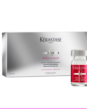 Интенсивное средство против выпадения волос, в ампулах Kerastase Specifique Cure Aminexil 10*6 ml