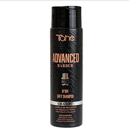 Shampoo for gray and camouflaged hair tahe advanced barber nº104 gray 300 ml