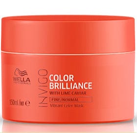 Wella professionals invigo color brilliance-маска-уход для защиты цвета жестких окрашенных волос 150ml