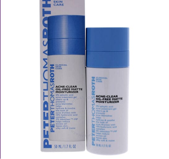 Безмасляный матовый увлажняющий крем acne clear oil free moisturizer 50 ml