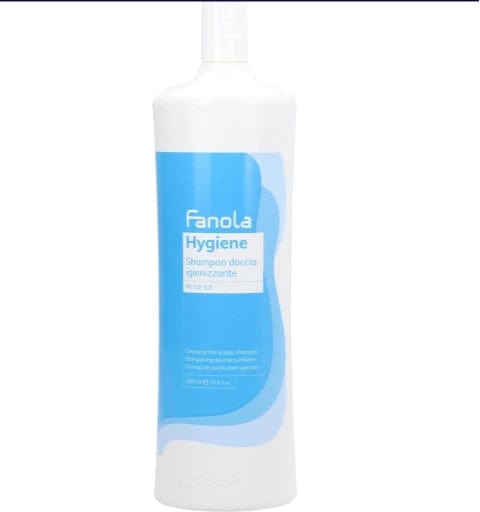 Гигиенический очищающий шампунь для волос и тела hygiene hair & body shampoo 1 l