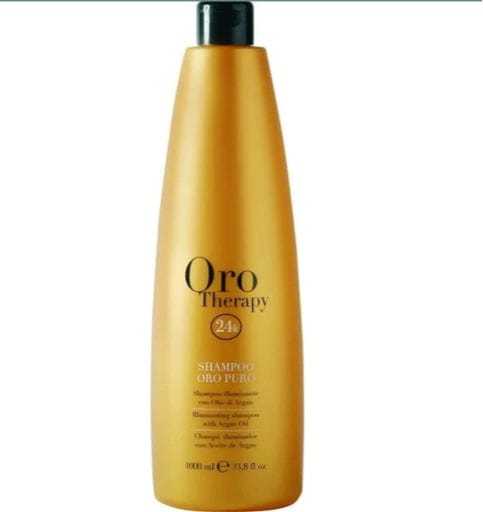 Шампунь блестящий очищающий эффект для гладких волос oro shampoo 1000 ml