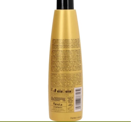 Шампунь блестящий очищающий эффект для гладких волос oro shampoo 300 ml